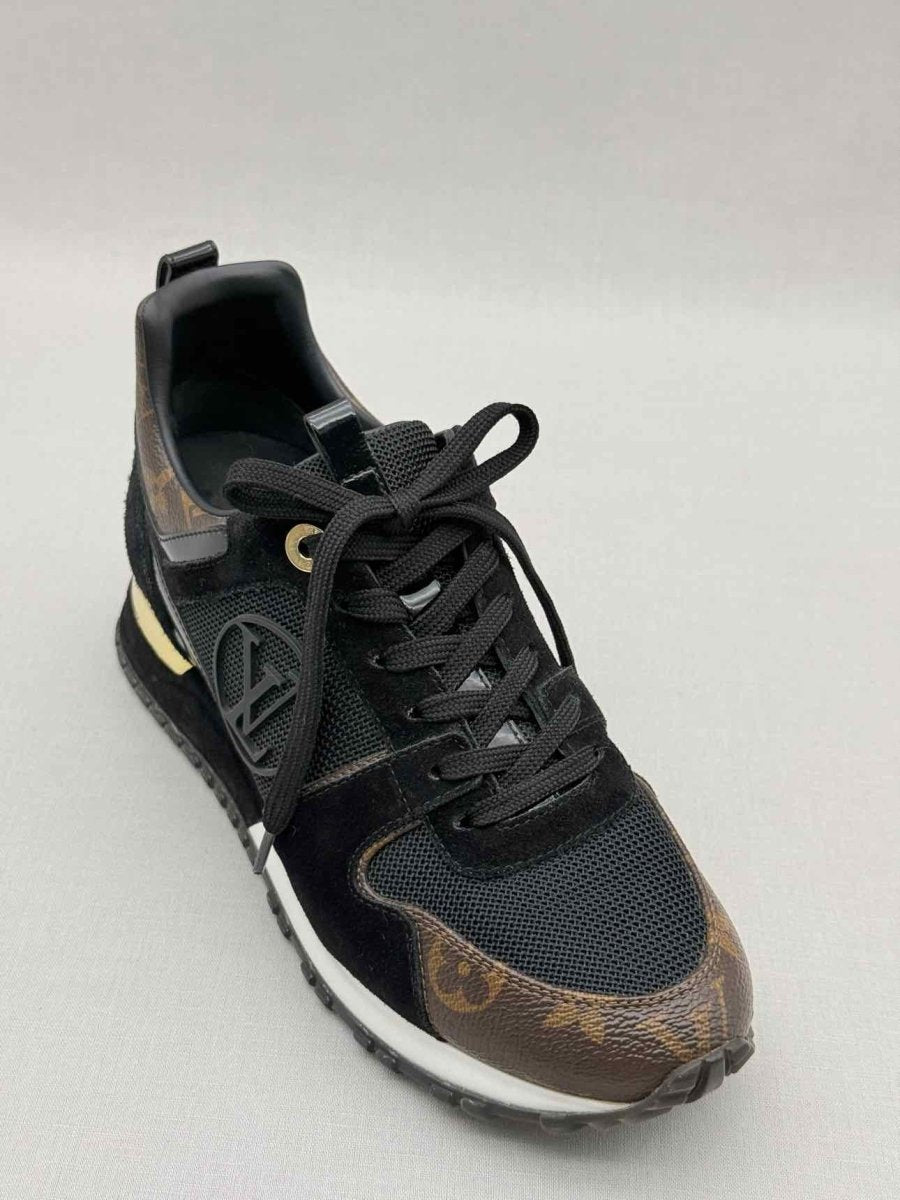 Pre - loved LOUIS VUITTON Run Away Monogram Size EU 37 Sneakers at Reems Closet