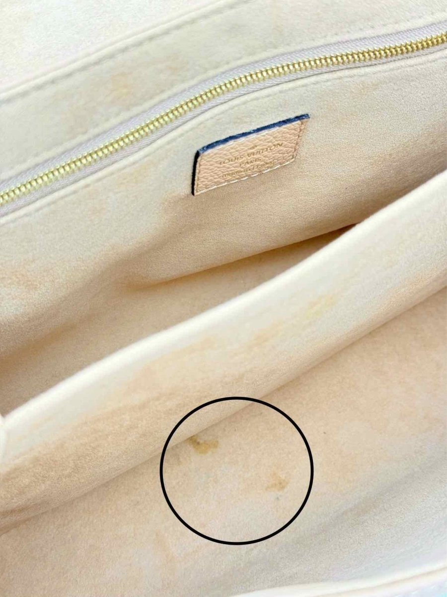 Pre - loved LOUIS VUITTON Saint Germain Beige Monogram Shoulder Bag at Reems Closet