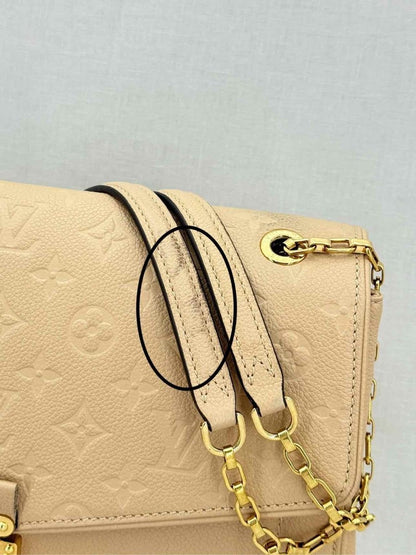 Pre - loved LOUIS VUITTON Saint Germain Beige Monogram Shoulder Bag at Reems Closet