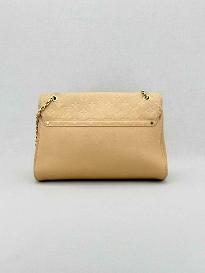 Pre - loved LOUIS VUITTON Saint Germain Beige Monogram Shoulder Bag at Reems Closet