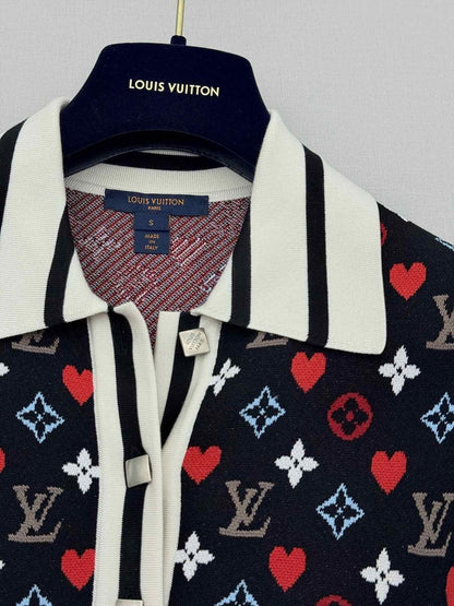 Pre - loved LOUIS VUITTON Size Small Knee Length Dress at Reems Closet