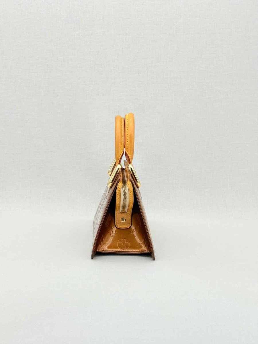 Pre - loved LOUIS VUITTON Vintage Bronze Monogram Top Handle at Reems Closet