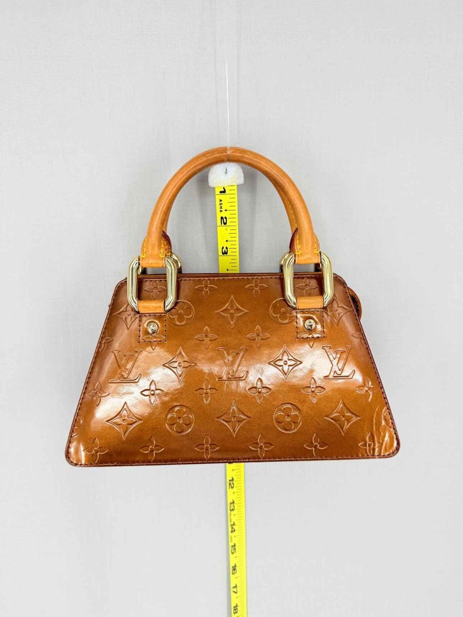 Pre - loved LOUIS VUITTON Vintage Bronze Monogram Top Handle at Reems Closet