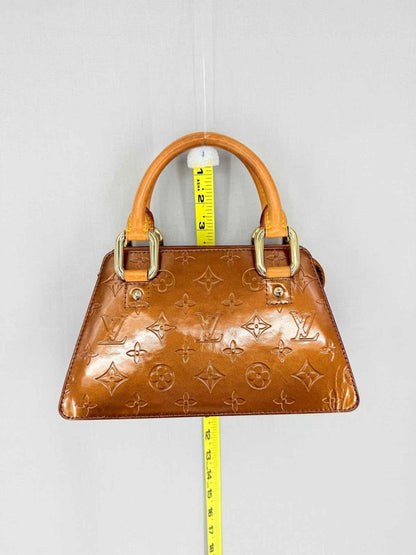 Pre - loved LOUIS VUITTON Vintage Bronze Monogram Top Handle at Reems Closet