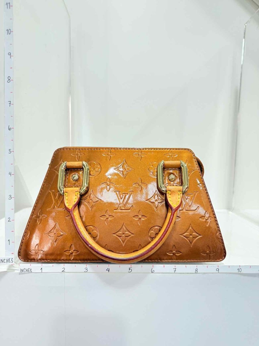 Pre - loved LOUIS VUITTON Vintage Bronze Monogram Top Handle at Reems Closet