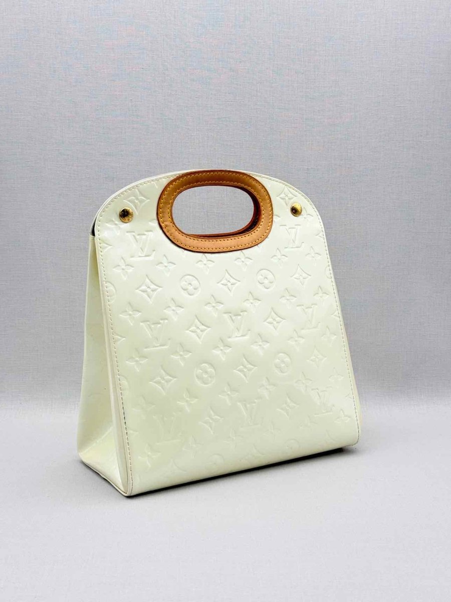 Pre-loved LOUIS VUITTON Vintage Cream Monogram Top Handle at Reems Closet