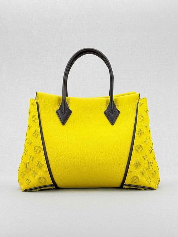 Pre - loved LOUIS VUITTON W Yellow Monogram Tote Bag at Reems Closet