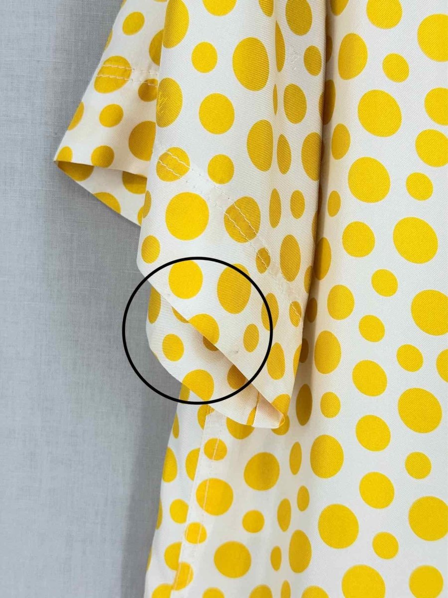 Pre - loved LOUIS VUITTON Yellow Multicolor Size US 4 Short Dress at Reems Closet