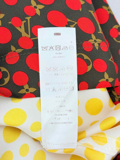 Pre - loved LOUIS VUITTON Yellow Multicolor Size US 4 Short Dress at Reems Closet