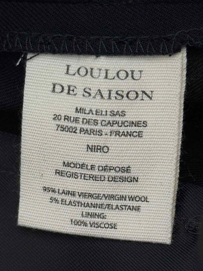 Pre-loved LOULOU DE SAISON Black Size US 6 Pants at Reems Closet