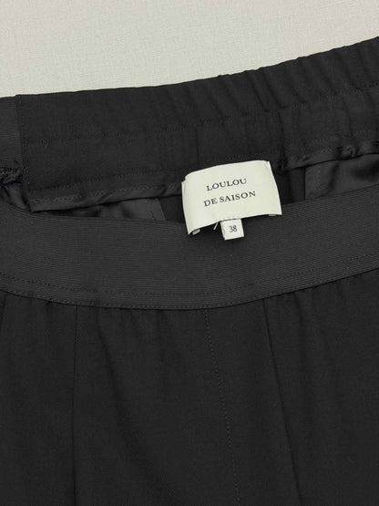 Pre-loved LOULOU DE SAISON Black Size US 6 Pants at Reems Closet