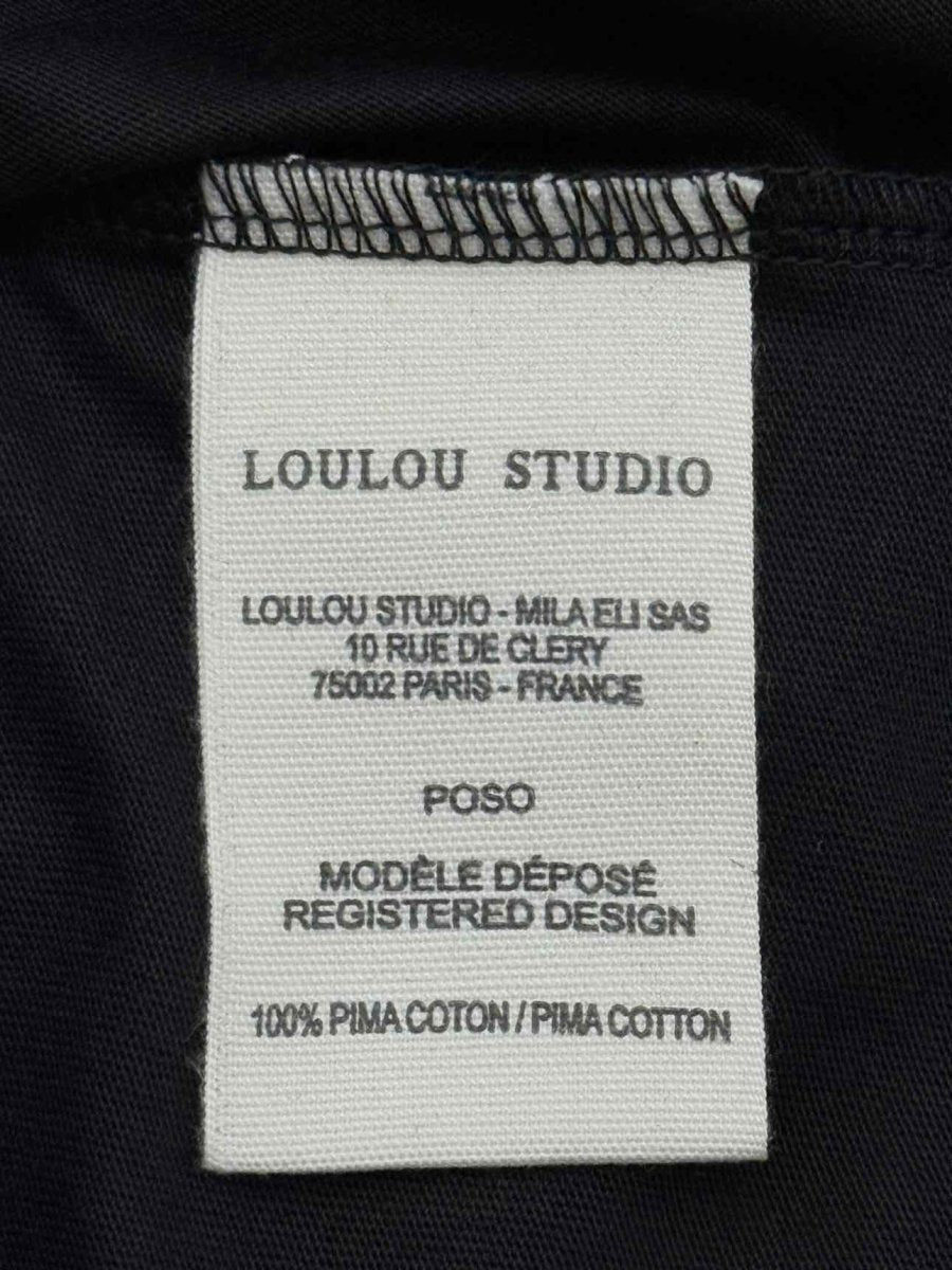 Pre - loved LOULOU STUDIO Black Size Medium Tank Top at Reems Closet