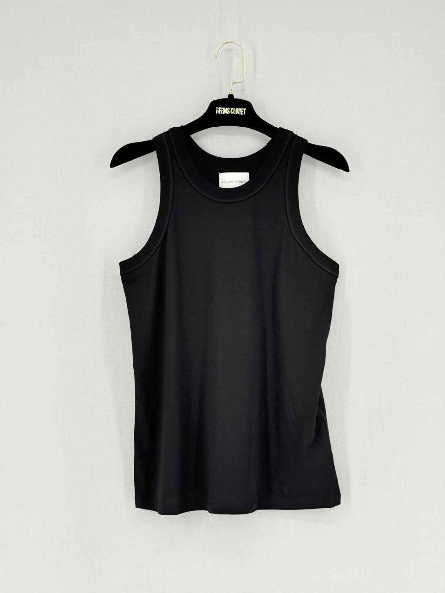 Pre - loved LOULOU STUDIO Black Size Medium Tank Top at Reems Closet