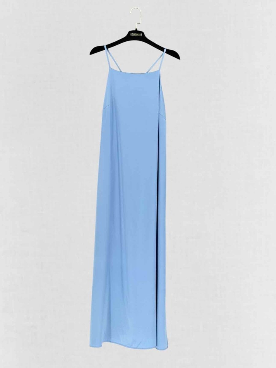 Pre - loved LOULOU STUDIO Blue Size Large Midi Dress at Reems Closet