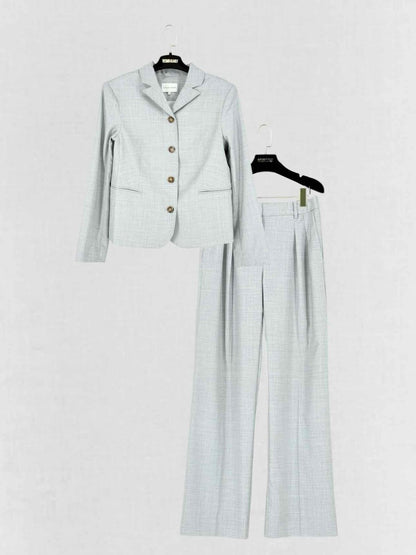 Pre - loved LOULOU STUDIO Grey Size Medium Outfit Set at Reems Closet