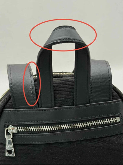 Pre-loved LOVE MOSCHINO Black Backpack at Reems Closet