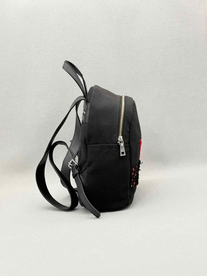 Pre-loved LOVE MOSCHINO Black Backpack at Reems Closet