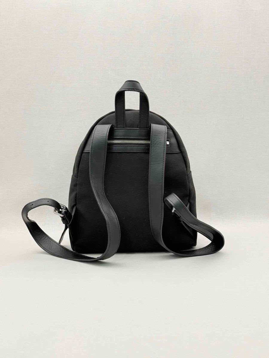 Pre-loved LOVE MOSCHINO Black Backpack at Reems Closet