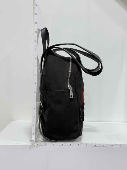 Pre-loved LOVE MOSCHINO Black Backpack at Reems Closet
