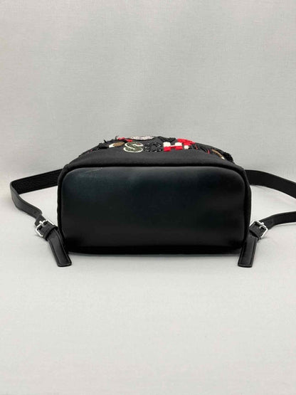 Pre-loved LOVE MOSCHINO Black Backpack at Reems Closet
