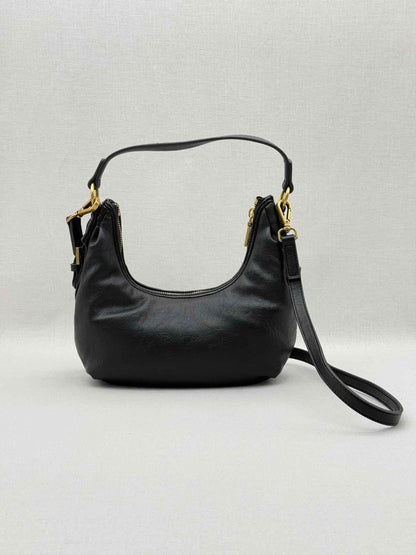 Pre - loved LOVE MOSCHINO Black Hobo bag at Reems Closet
