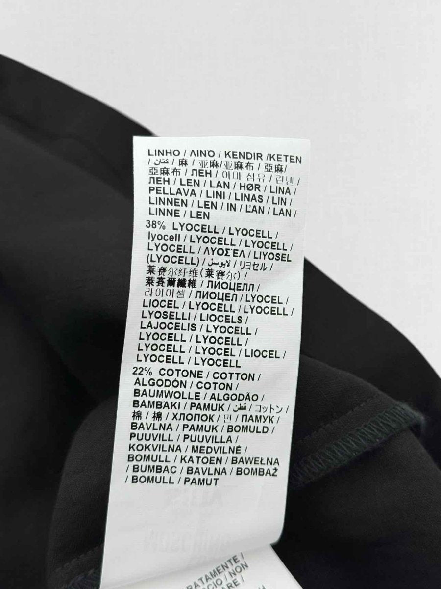 Pre - loved LOVE MOSCHINO Cross Strap Black Size US 2 Long Dress at Reems Closet