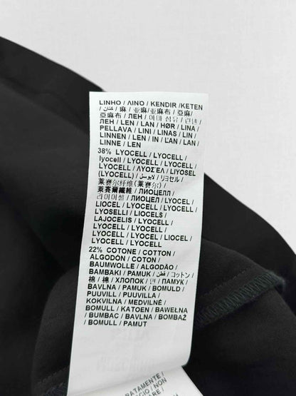 Pre - loved LOVE MOSCHINO Cross Strap Black Size US 2 Long Dress at Reems Closet