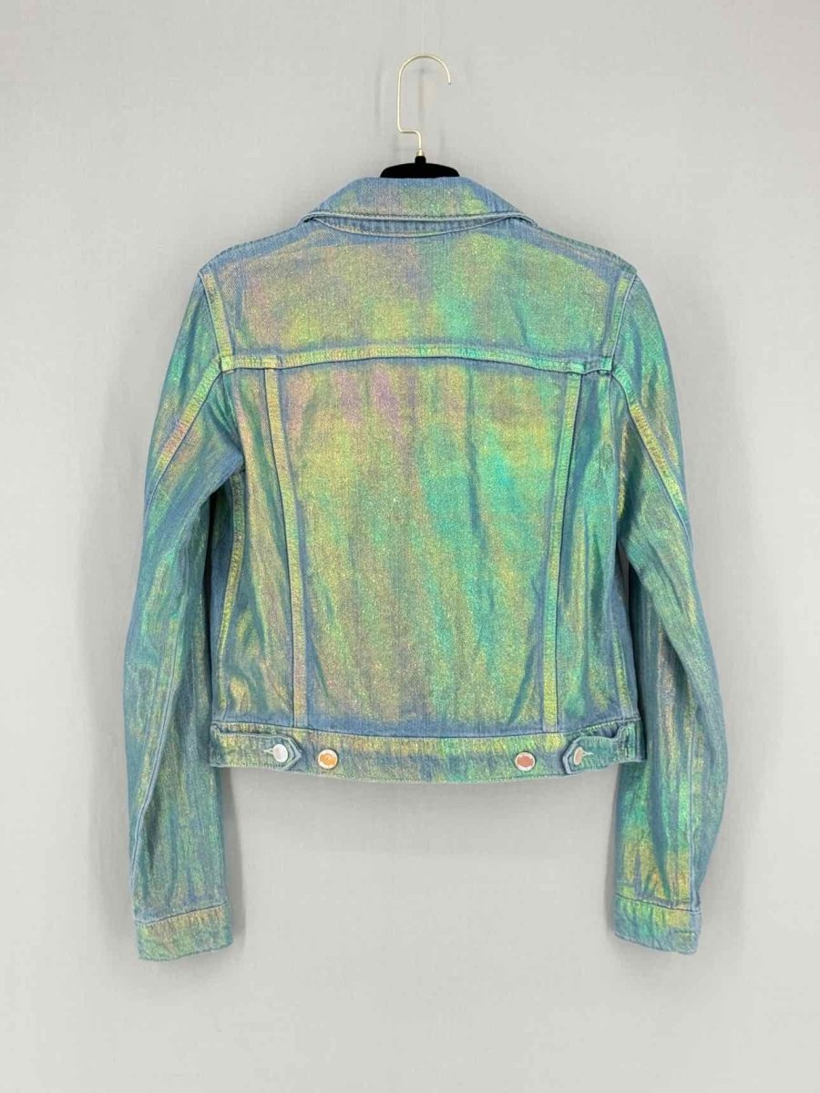 Pre - loved LOVE MOSCHINO Metallic Green Size US 2 Outfit Set at Reems Closet