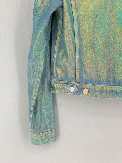 Pre - loved LOVE MOSCHINO Metallic Green Size US 2 Outfit Set at Reems Closet