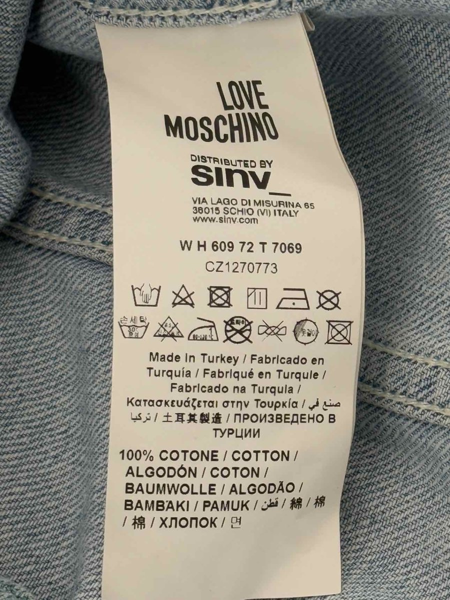 Pre - loved LOVE MOSCHINO Metallic Green Size US 2 Outfit Set at Reems Closet