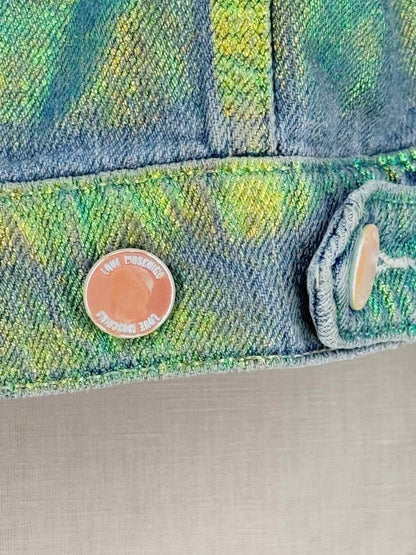 Pre - loved LOVE MOSCHINO Metallic Green Size US 2 Outfit Set at Reems Closet