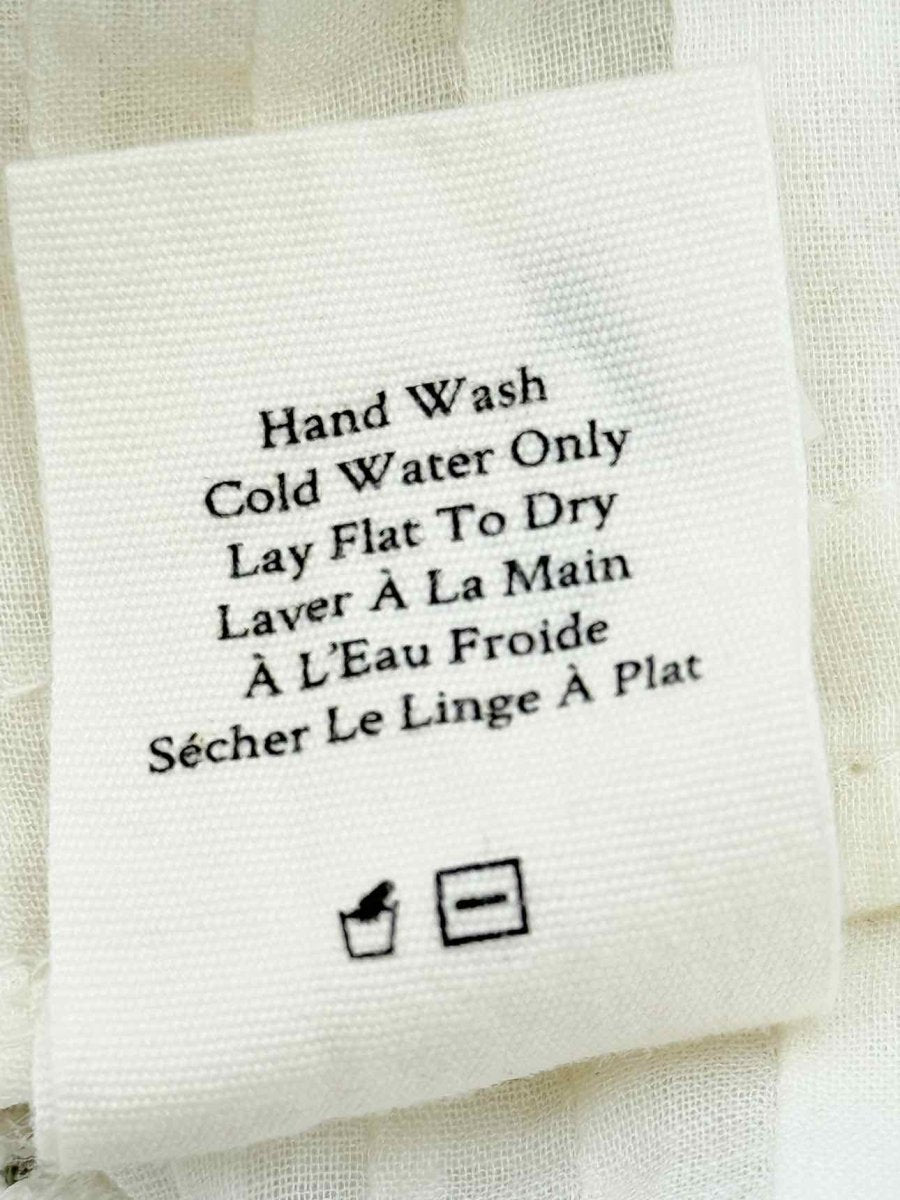 Pre - loved LOVE SHACK FANCY Sully Off - white Size Medium Top at Reems Closet