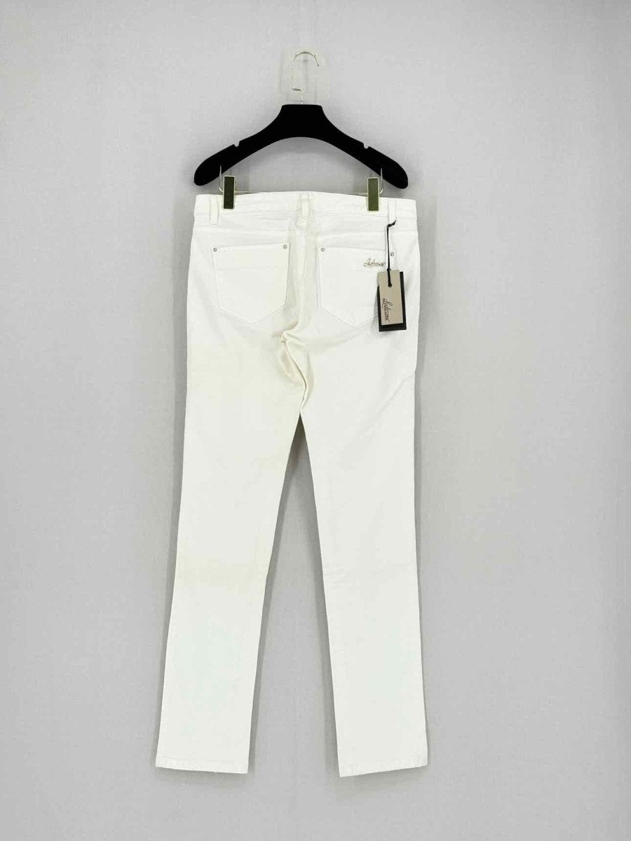 Pre - loved LUDICIOUS Straight Leg White Size 31 Jeans at Reems Closet