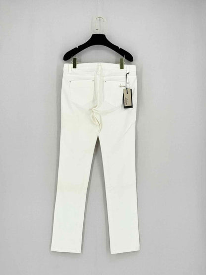 Pre - loved LUDICIOUS Straight Leg White Size 31 Jeans at Reems Closet