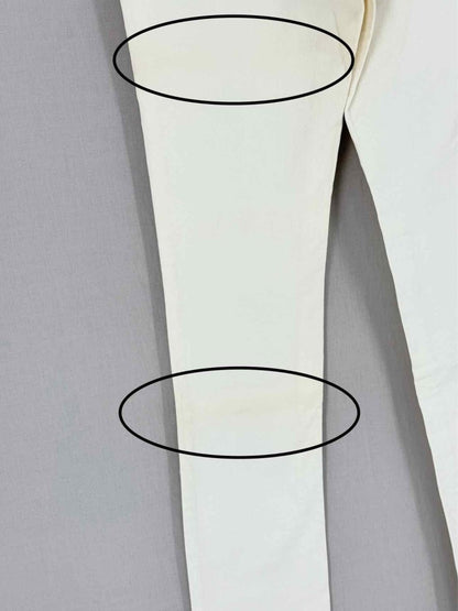 Pre - loved LUDICIOUS Straight Leg White Size 31 Jeans at Reems Closet