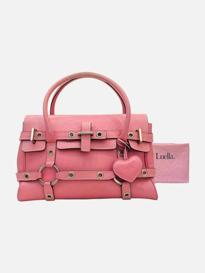 Pre - loved LUELLA Gisele Pink Shoulder Bag at Reems Closet