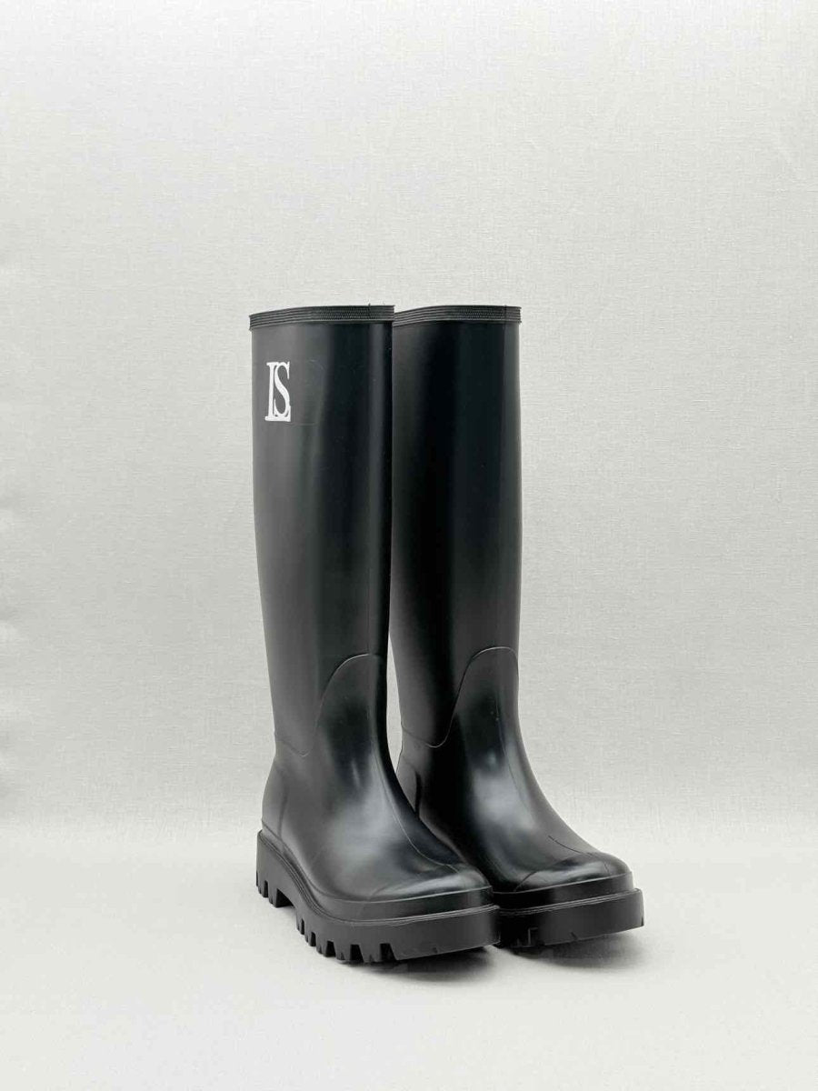 Pre - loved LUISA SPAGNOLI Black Size EU 38 Rain Boots at Reems Closet