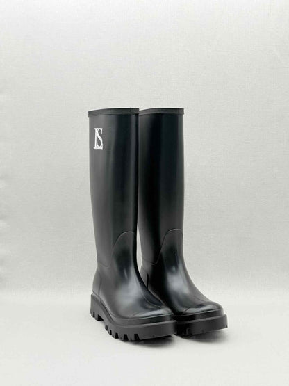 Pre - loved LUISA SPAGNOLI Black Size EU 38 Rain Boots at Reems Closet