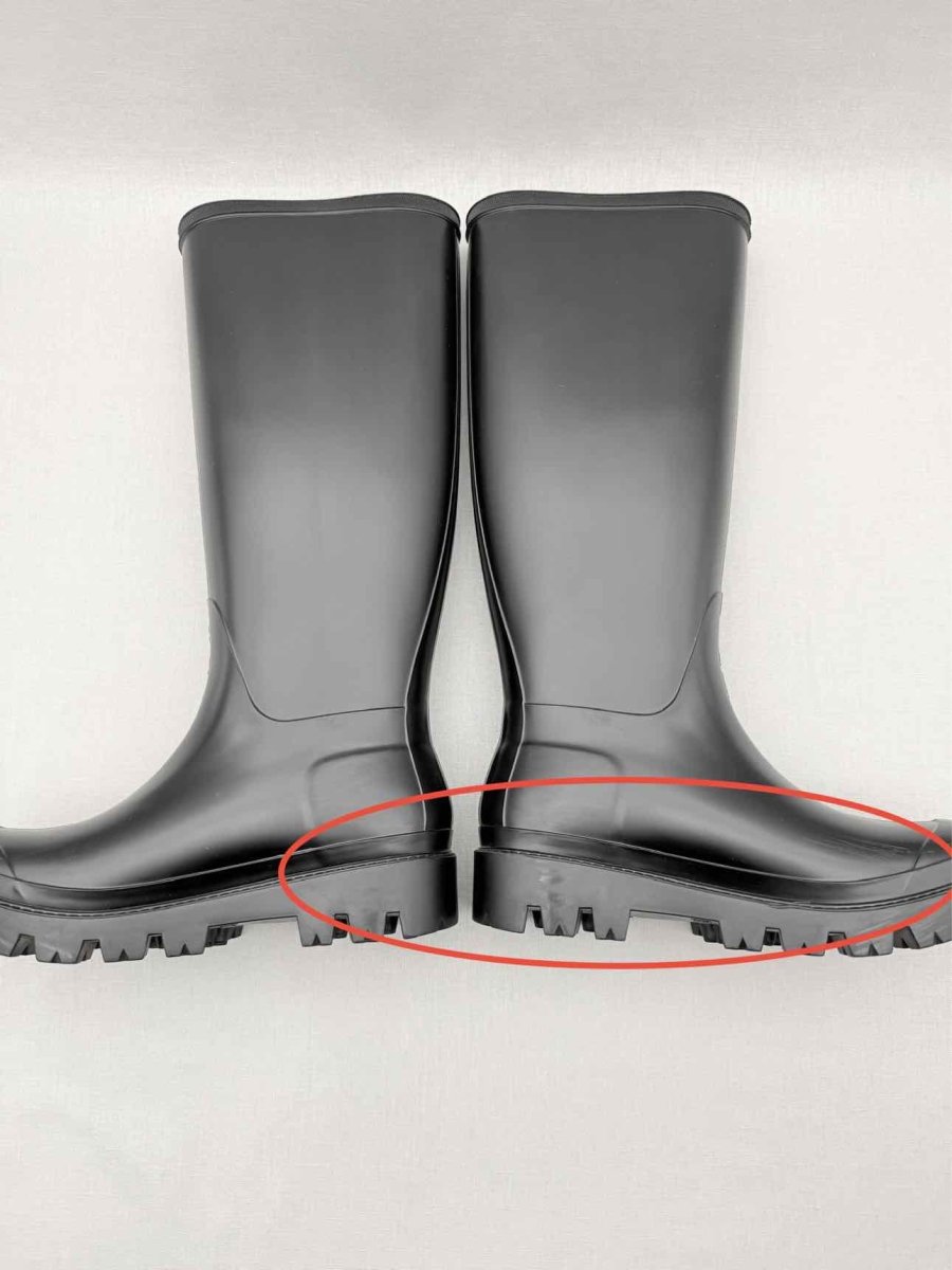 Pre - loved LUISA SPAGNOLI Black Size EU 38 Rain Boots at Reems Closet