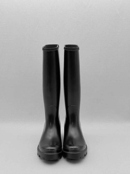 Pre - loved LUISA SPAGNOLI Black Size EU 38 Rain Boots at Reems Closet