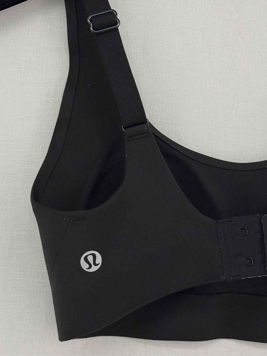 Pre-loved LULULEMON Black Bra Top at Reems Closet