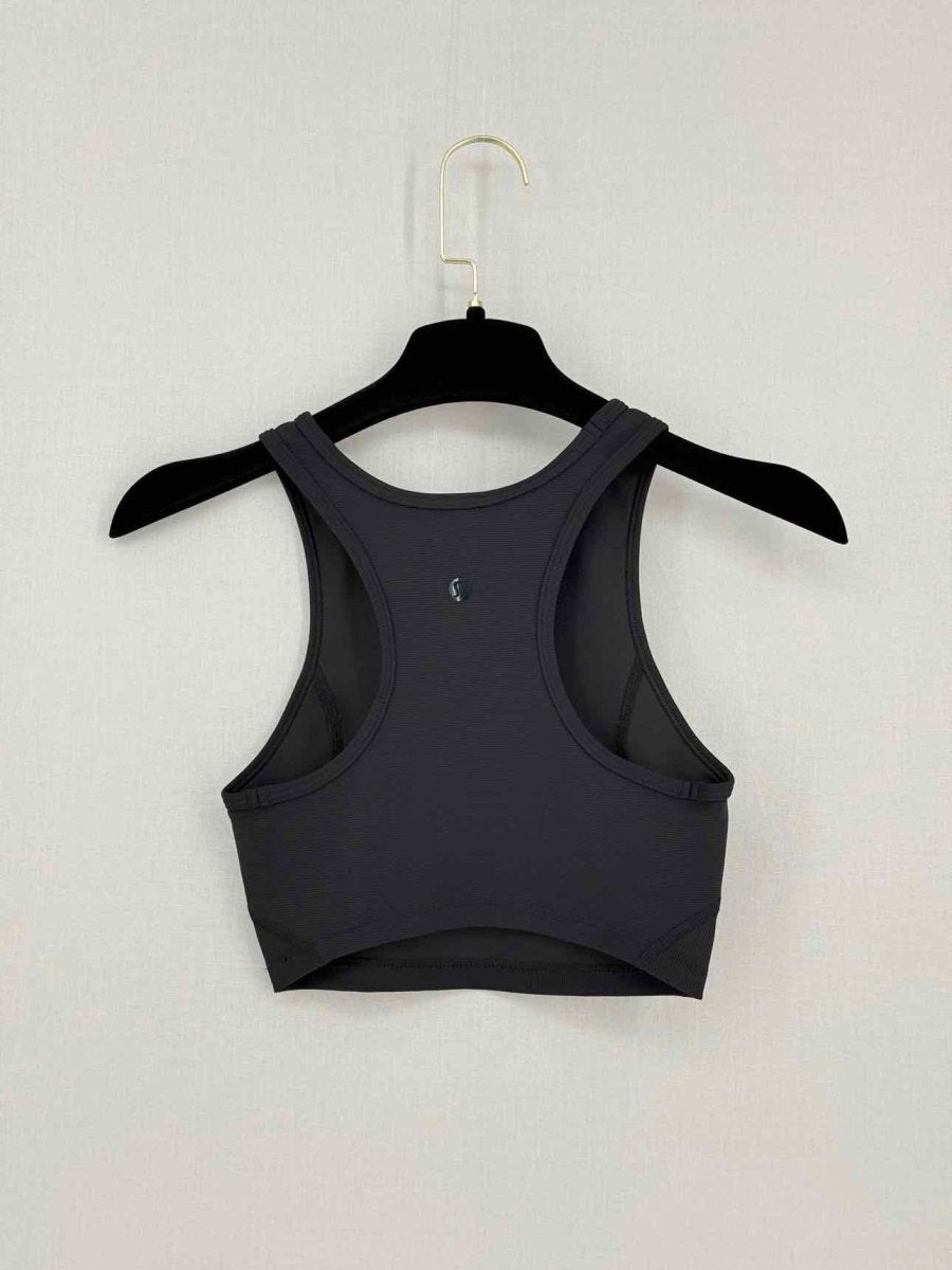 Pre-loved LULULEMON Black Bra Top at Reems Closet