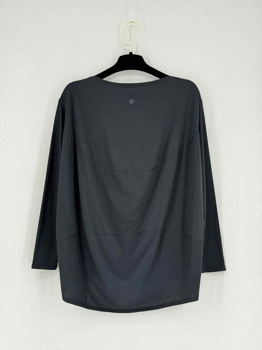Pre - loved LULULEMON Black Size Medium Top at Reems Closet