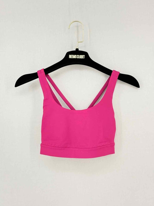 Pre-loved LULULEMON Energy Fuchsia Bra Top at Reems Closet