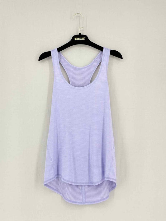 Pre - loved LULULEMON Purple Size Medium Tank Top at Reems Closet