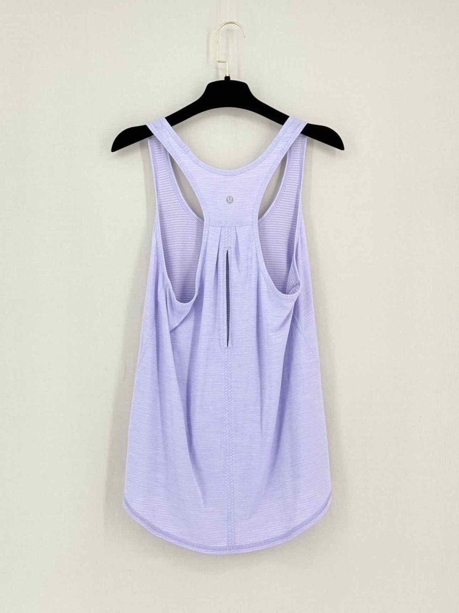 Pre - loved LULULEMON Purple Size Medium Tank Top at Reems Closet