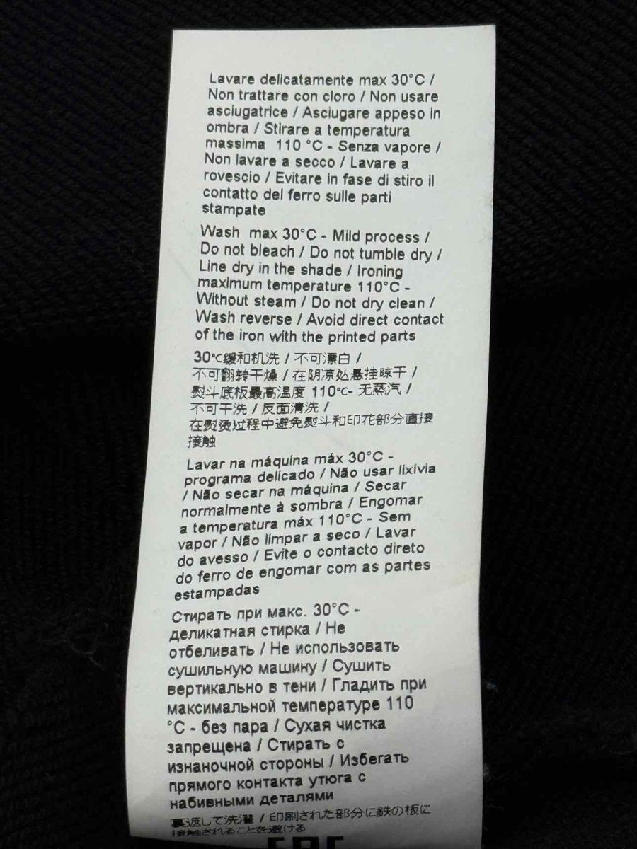 Pre - loved M MISSONI Black Logo Print Size Medium Jumper at Reems Closet