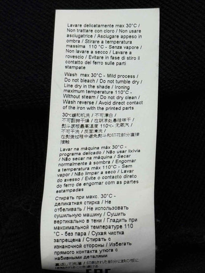 Pre - loved M MISSONI Black Logo Print Size Medium Jumper at Reems Closet