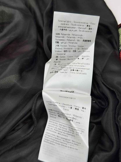 Pre-loved M MISSONI Black Multicolor Size US 10 Midi Dress at Reems Closet