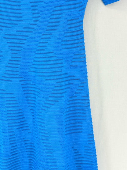 Pre - loved M MISSONI Blue Size US 4 Short Dress at Reems Closet